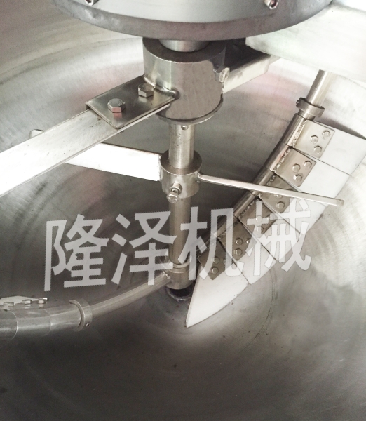 雙向攪拌鍋細節圖