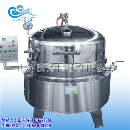 草莓果脯浸糖機-隆澤機械-山楂果脯真空浸糖機廠