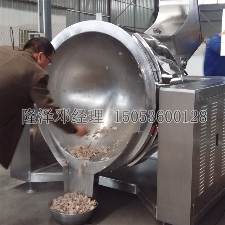 全自動炒菜機都有多大的 學校食堂用什么樣的