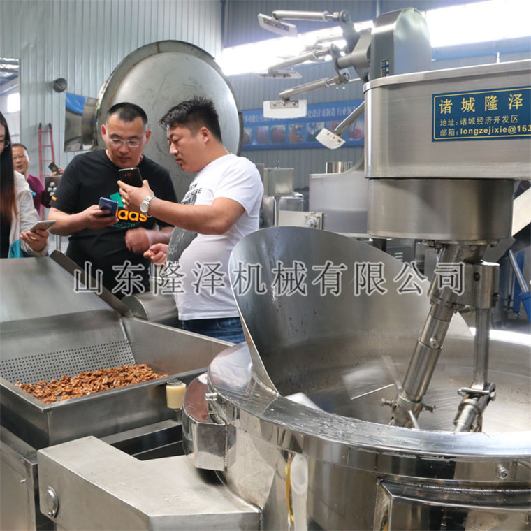 腰果桃仁掛糖機
